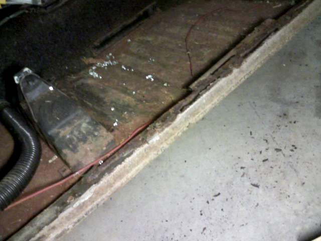pan channel rust damage